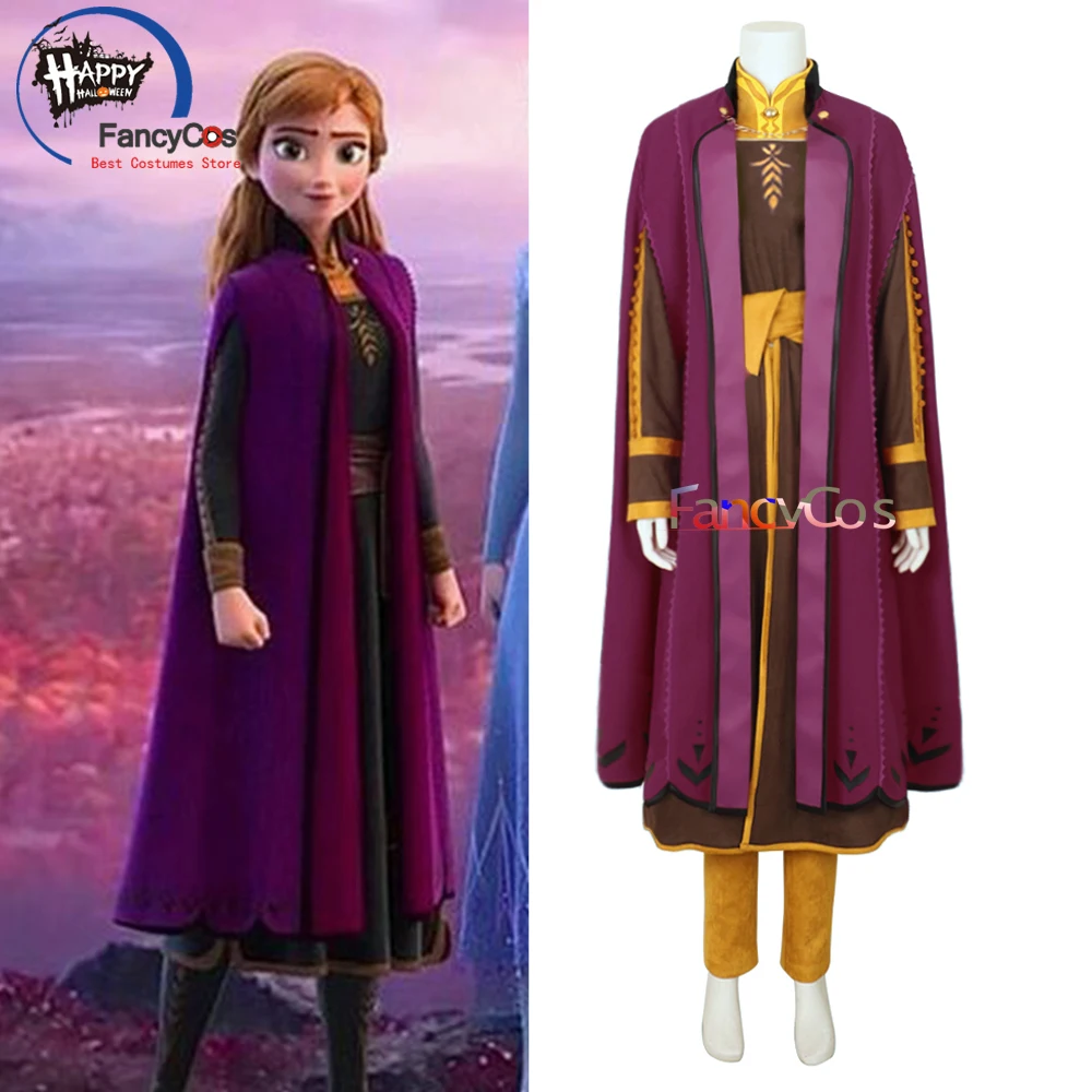 Фильм для взрослых платье Принцесса Анна девочек Снежная Королева розовый