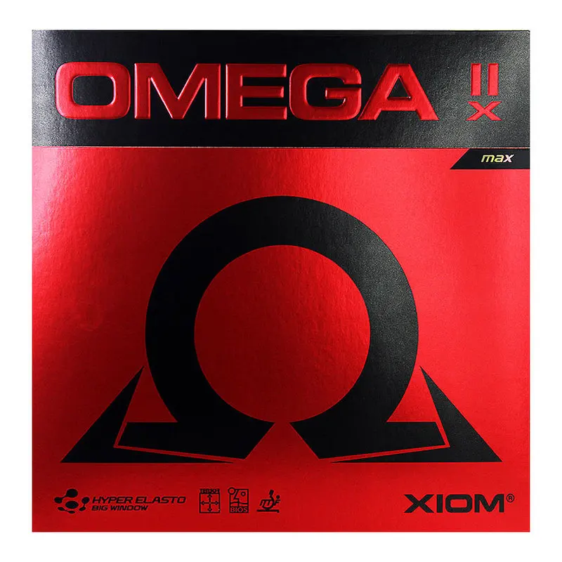 XIOM OMEGA 2X (Omega IIX) резиновая губка для настольного тенниса оригинальная пинг