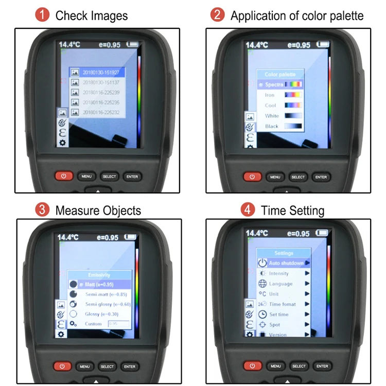 

HTI xintai long range ir Infrared thermal imaging camera; HT-19 infrared thermal camera imager; drone thermal camera