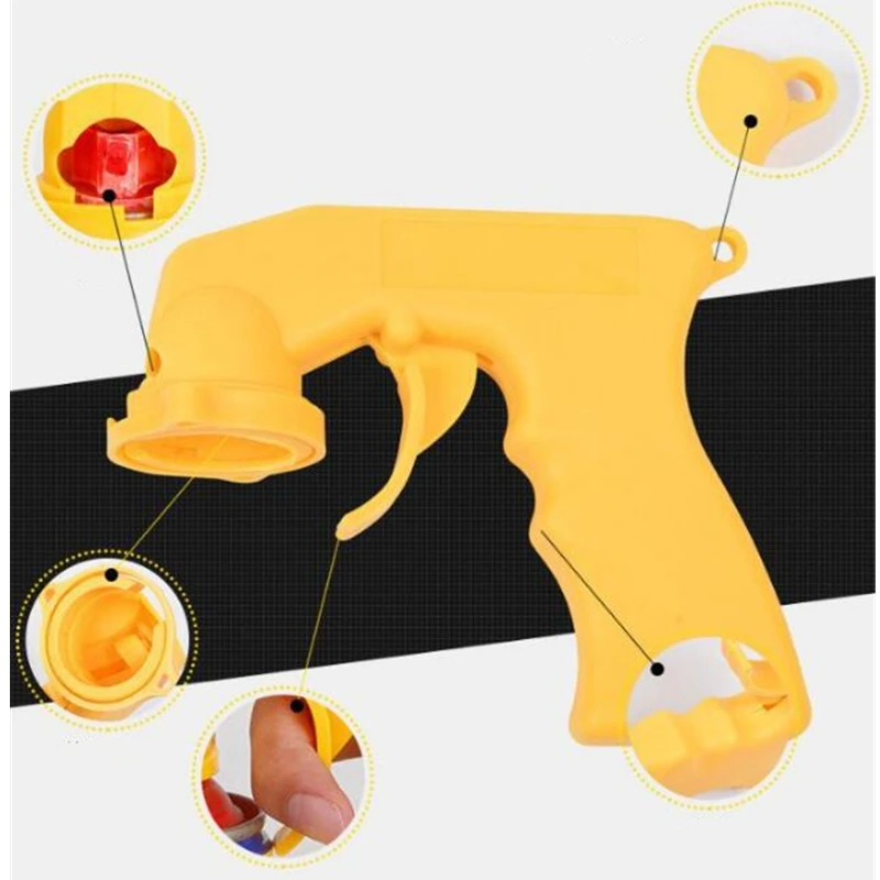 Аэрозоль с ручкой для распылителя адаптер обслуживания автомобиля аэрозоль