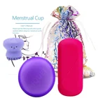 Многоразовая менструальная чаша Copa, Менструальный диск с плоской посадкой, дизайнерские силиконовые менструальные диски, сверхтонкие Стерилизующие тампоны, альтернативные
