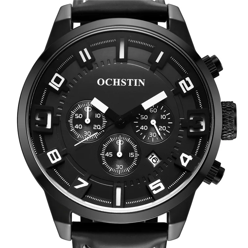 Часы мужские кварцевые спортивные с 3d циферблатом водостойкие|Мужские часы| |