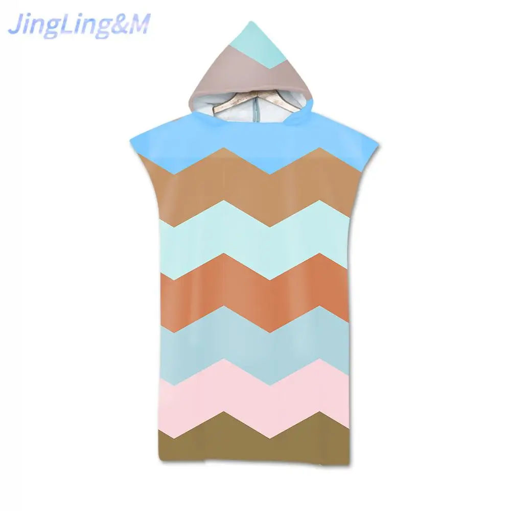 Пляжное полотенце 3D печатная прошитая микрофибра прилагается шляпа для взрослых