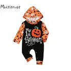 Комбинезон с капюшоном, для мальчиков и девочек, на возраст 0-24 месяцев