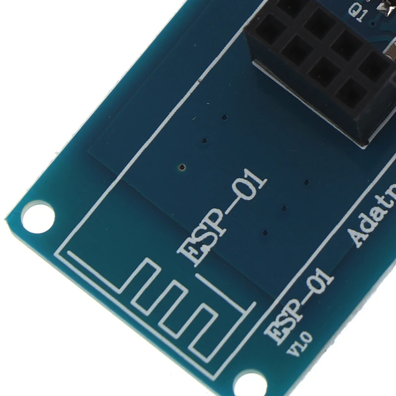 1pc Hot New ESP8266 Serial Wi-Fi Wireless3.3V 5V Compatible Module ESP-01 Adapter Tool Parts Dropshipping | Инструменты