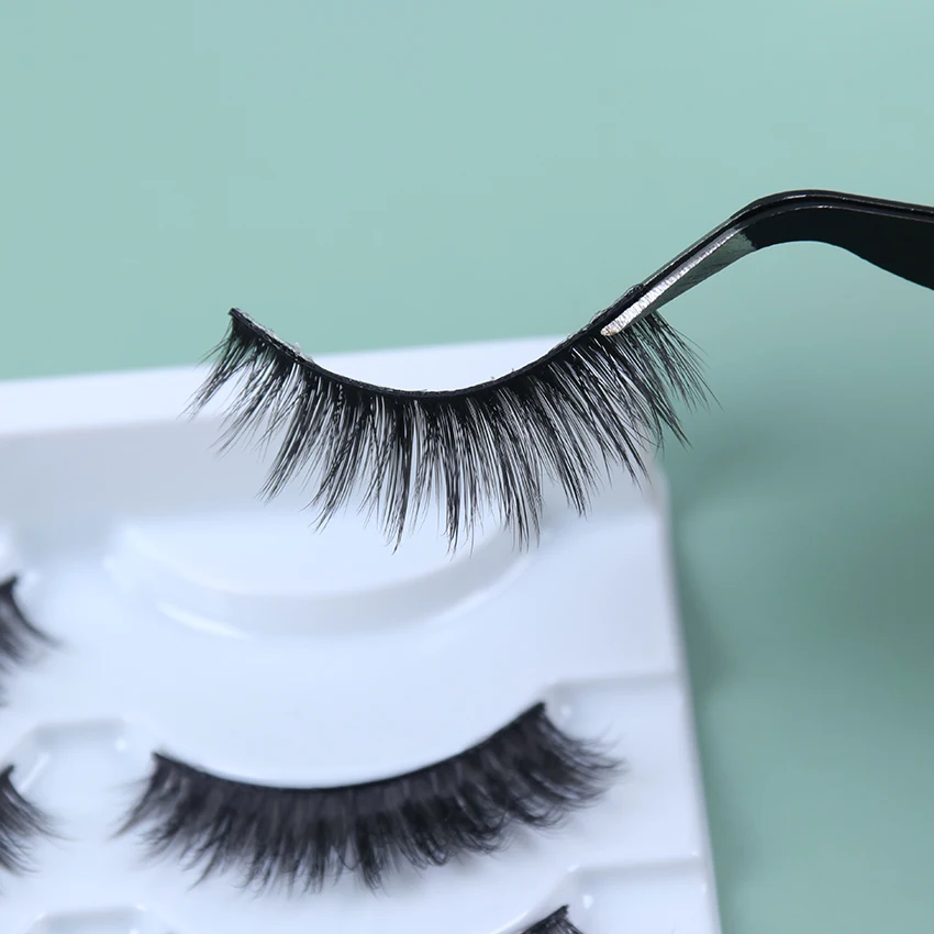 5 пар 3D Объемные Накладные ресницы натуральные густые длинные Wispy Макияж Красота
