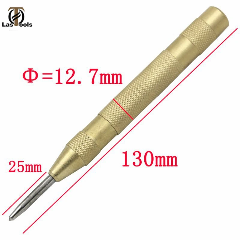 5-дюймовый автоматический Центральный штифт перфоратор с пружинной нагрузкой