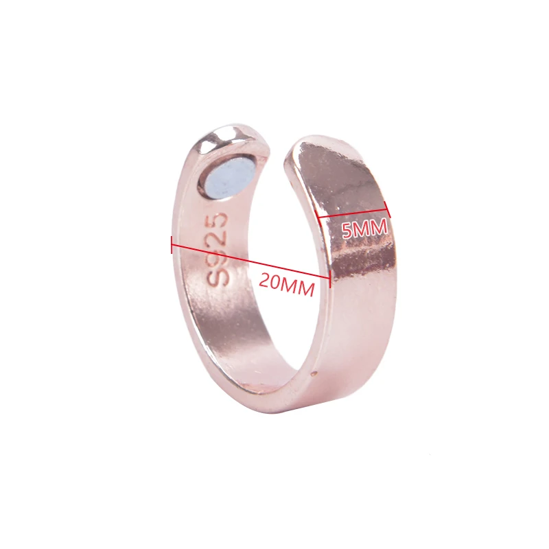 

Fashion Slimming Finger Ring Micro Magnetic Weight Loss Fat Burning Acupoints