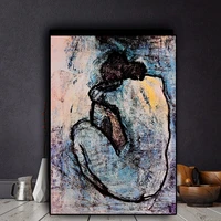 maison rouge blue nude by pablo picasso oil painting wall art pictures painting wall art for living room home decor no frame