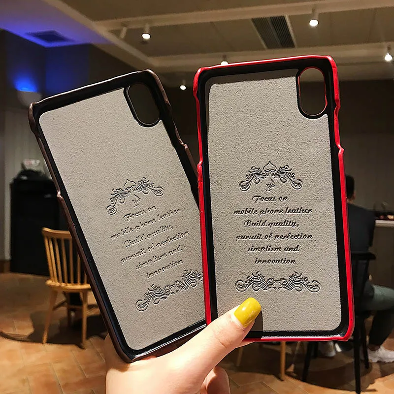 Роскошные кожаные чехлы для телефонов GG Storag чехол iphone X XR XS MAX 6 6s 7 8 Plus мягкие чехлы|