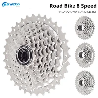 swtxo road bike 8 speed cassette velocidade 11 23t25t28t32t34t36t bicycle cassette freewheel mtb sprocket for shimano sram