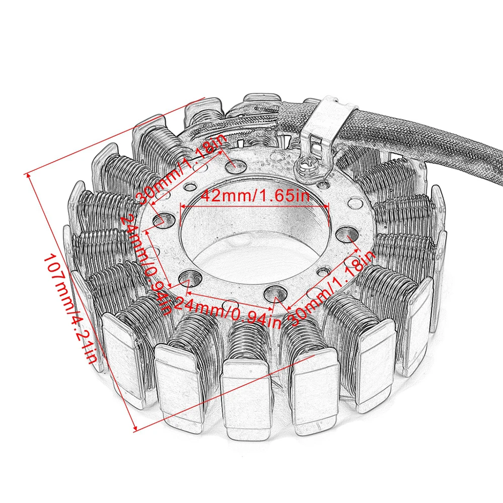 Для Honda VFR800 1998 - 2013 VFR800F VFR 800 VTEC Blsnche перехватчик ABS 31120-MBG-003 31120-MCW-D01 катушка статора