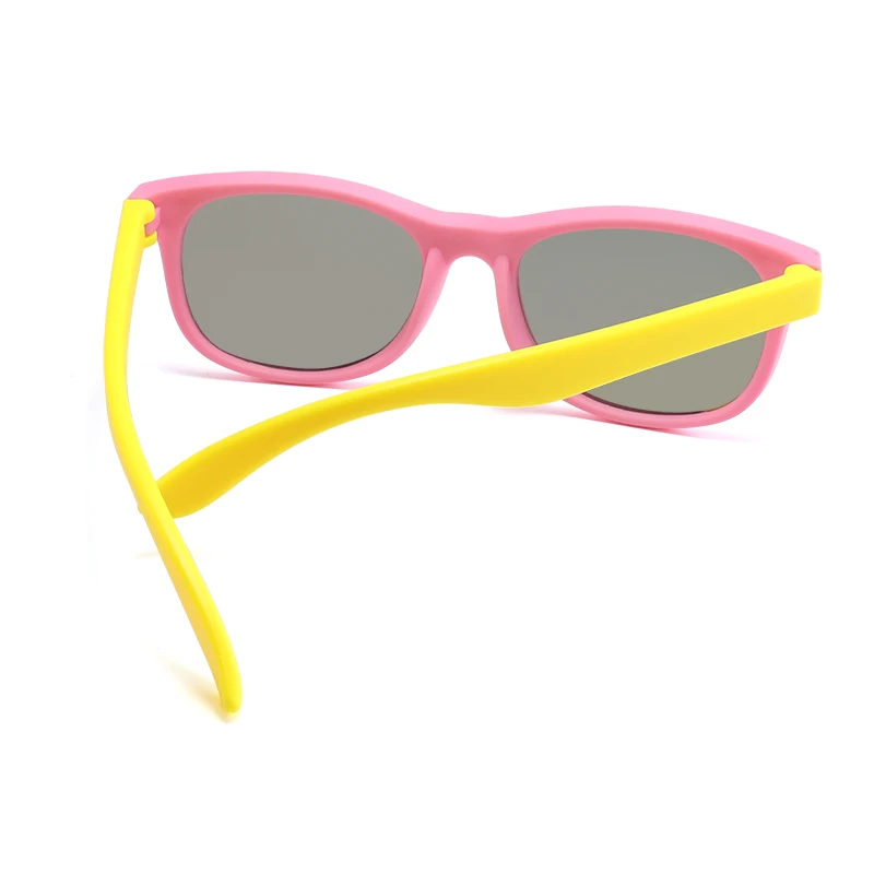 LongKeeper Kids Sunglasses TR90 Boys Girls Polarized Baby Sun Glasses Ultra-soft Silicone Safety Colorful Goggles Children UV400 |