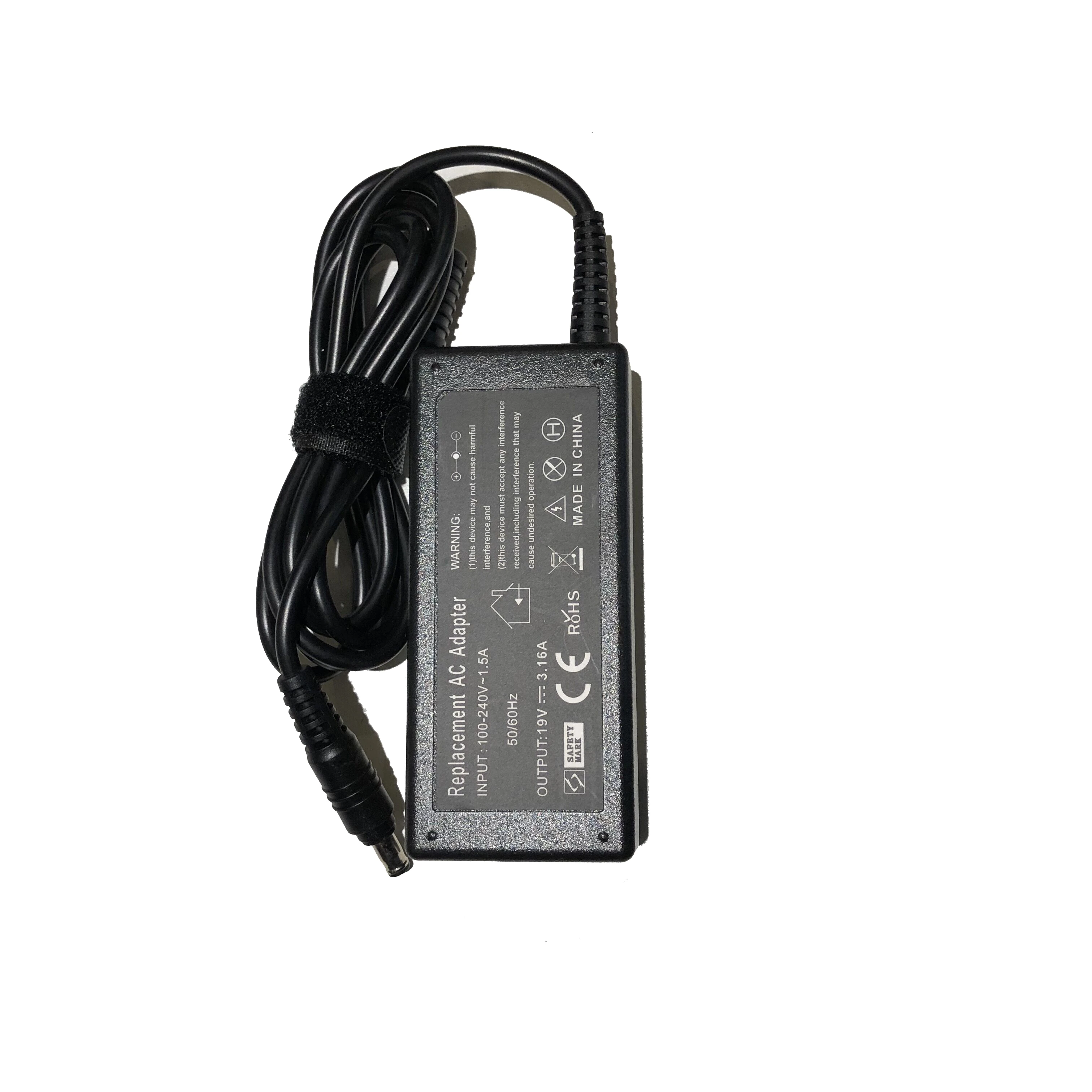 19V 3.16A 60W 5 5*3 0mm ноутбук зарядное устройство адаптер питания для Samsung R429 RV411 R428 RV415 RV420