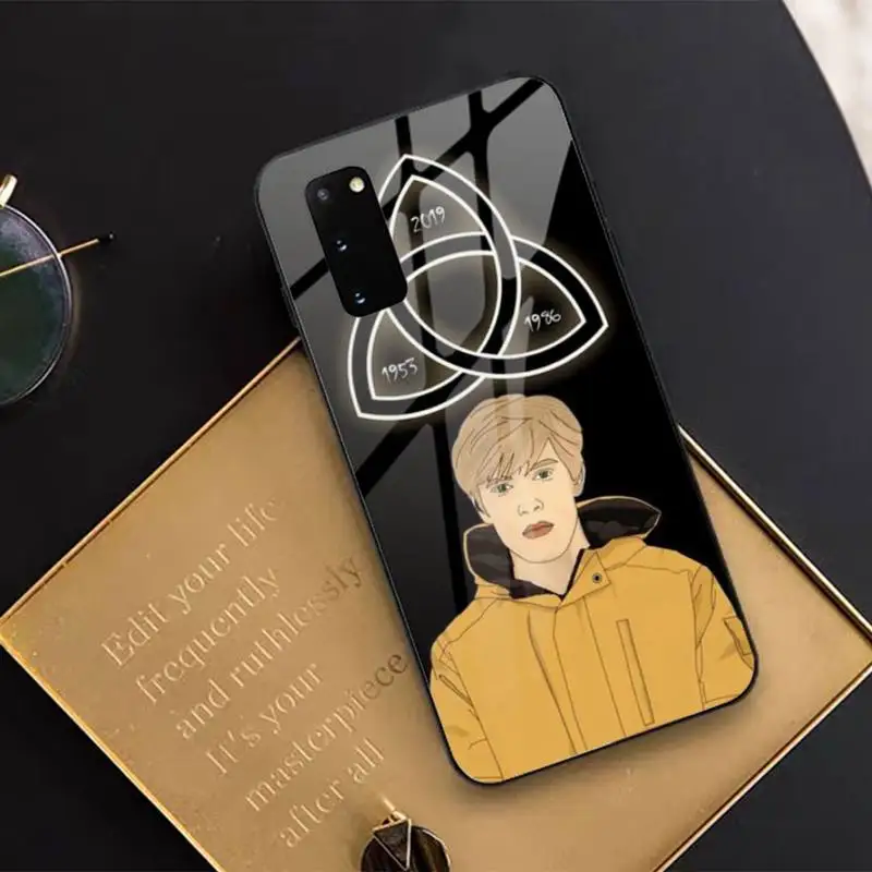 

Best Sellers netflix Dark Tempered glass Phone Case For Samsung S6 7 8 9 10 20 edge plus E A7 2018 S10 lite 2019 Note10pro