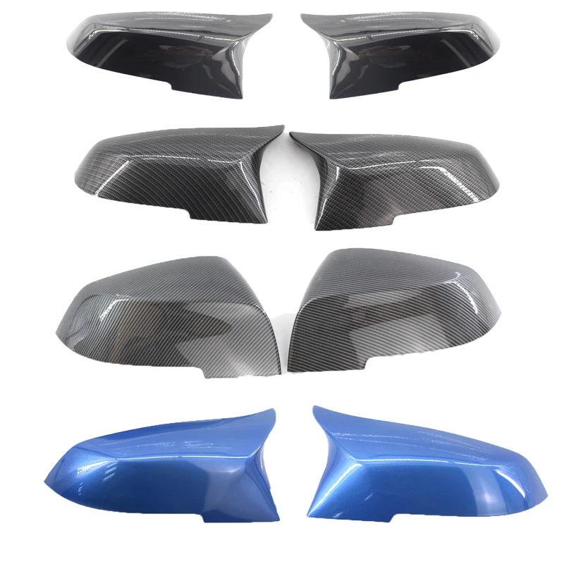 

For BMW 3 Series F30 F31 4 Series F32 F33 F36 1Pair Car Rearview Mirror Cover Colorful Style Replace Caps Car
