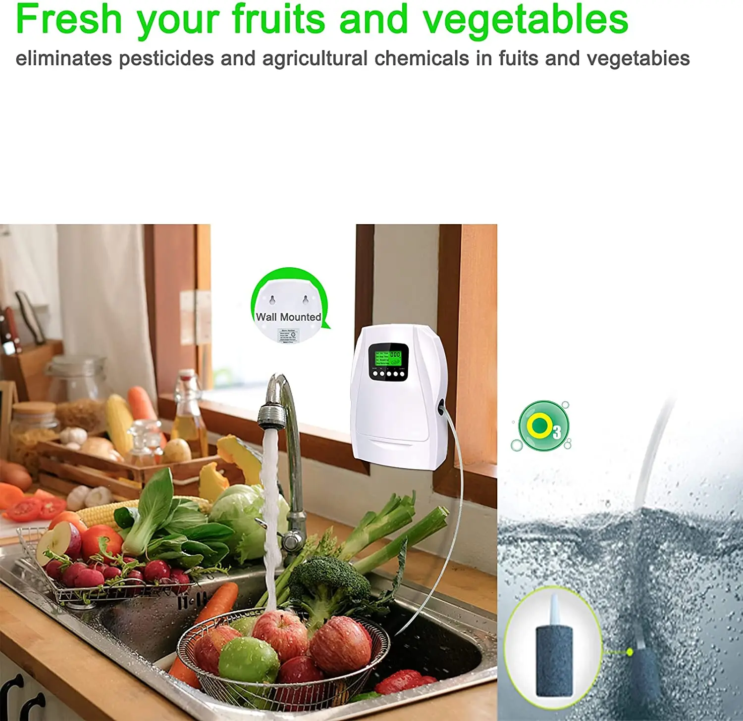 Очиститель воздуха озонатор домашний дезодорирующий ионизатор стерилизация