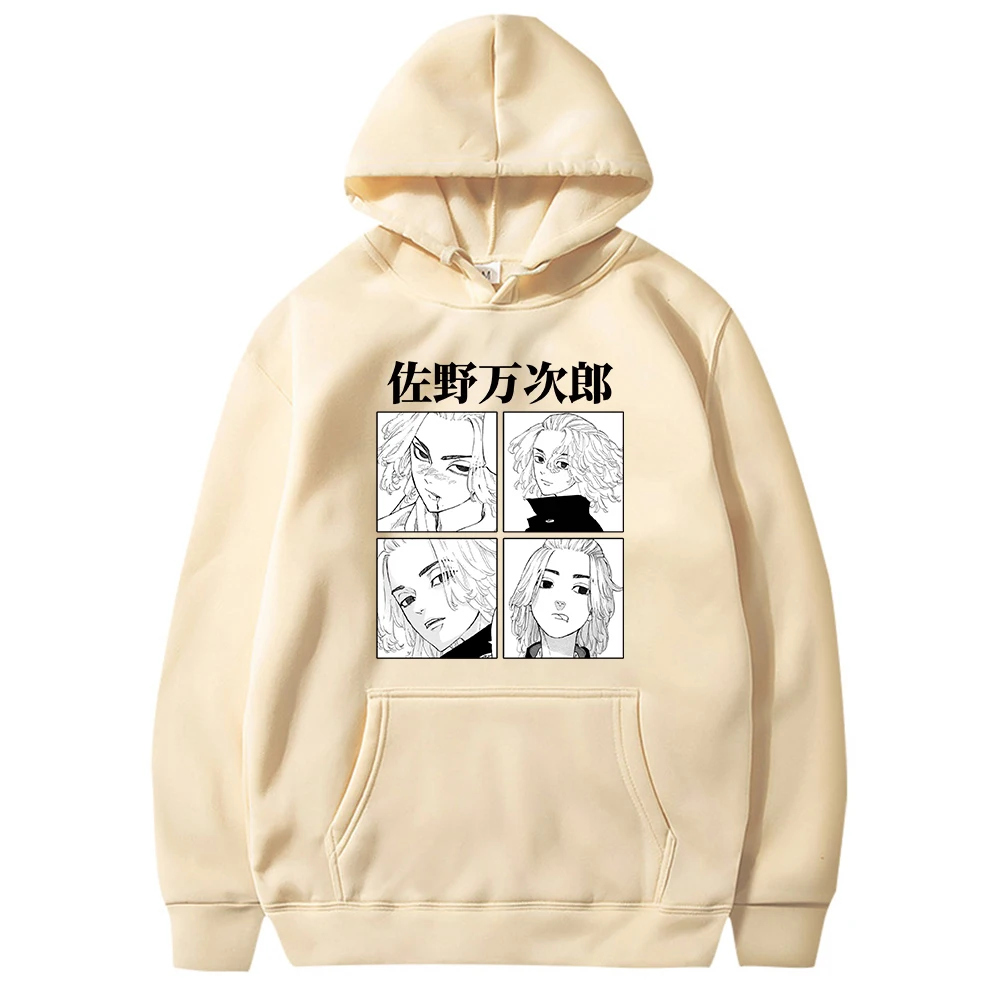 Толстовки с капюшоном для косплея из аниме Токийский мстители | Мужская одежда