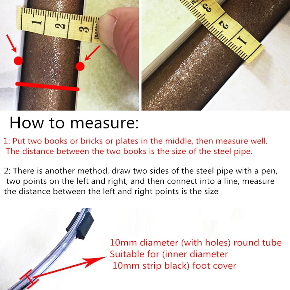 20 шт Прямоугольные ножки мебели Пластик Non Slip U образные стула шапки Этаж