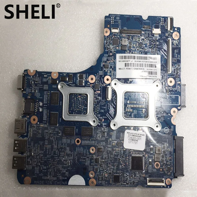 SHELI для HP 450 G1 440 Материнская плата ноутбука 734083-001 734083-501 Совершенно новая |