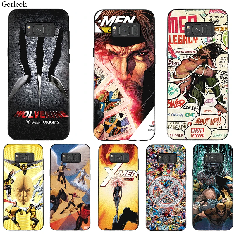 Мобильный сотовый Чехол для телефона samsung J4 J6 J7 J8 Core Prime Duo Plus чехол marvel x men Логан
