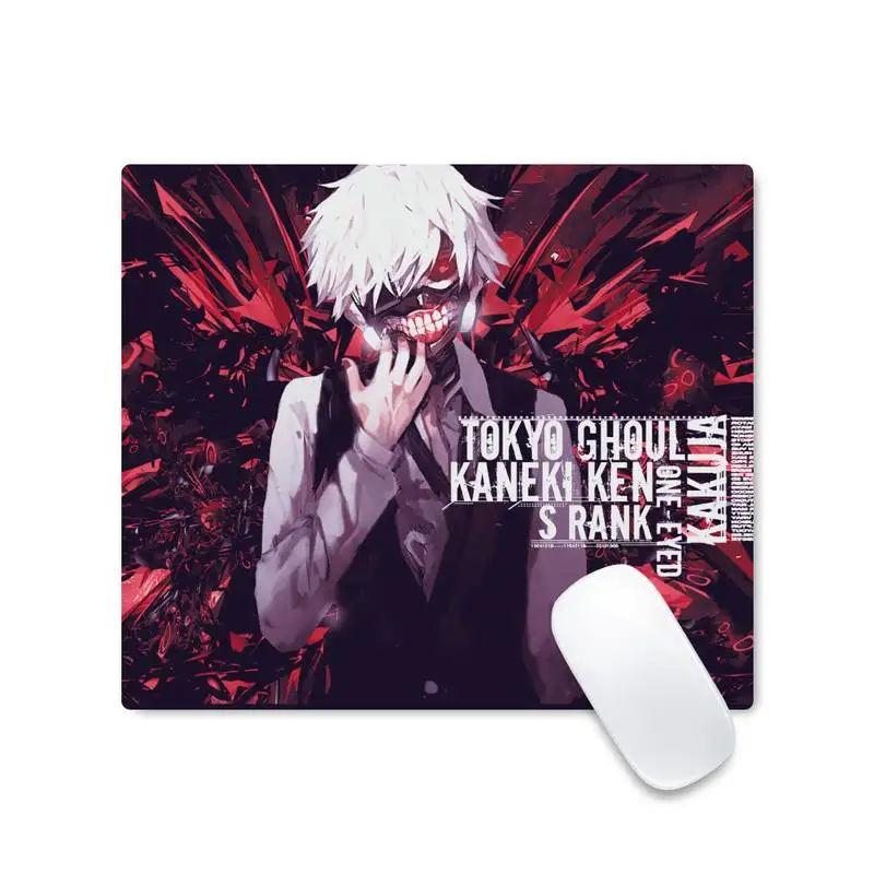 

Tokyo Ghoul anime Keyboards Mat Rubber Gaming mousepad Desk Table Protect Game Office Work Mouse Mat pad Non-slip Laptop Cushion