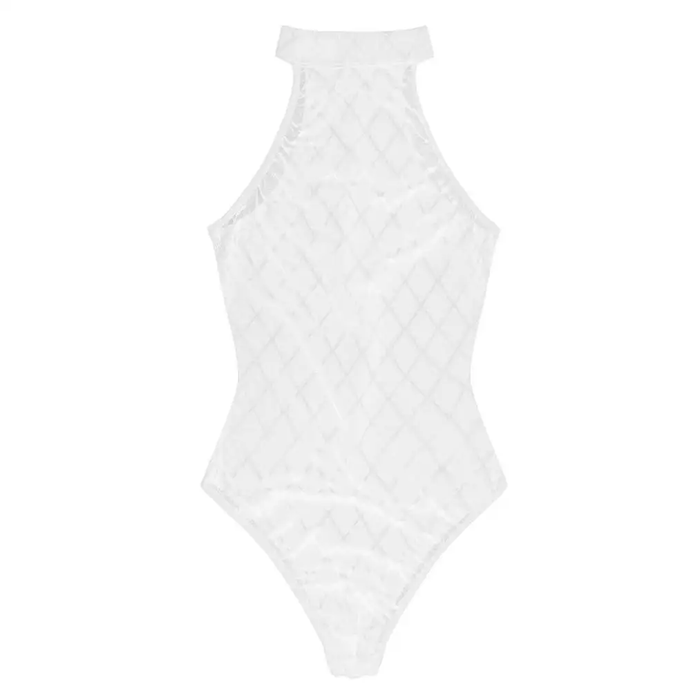 Женский купальный костюм с вырезом купальники нижнее белье прозрачный купальник