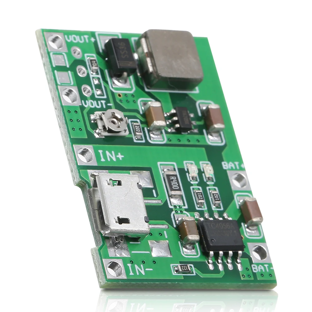 Плата зарядного устройства для литиевого аккумулятора 3 7 в до 9 В 18650 Повышающий