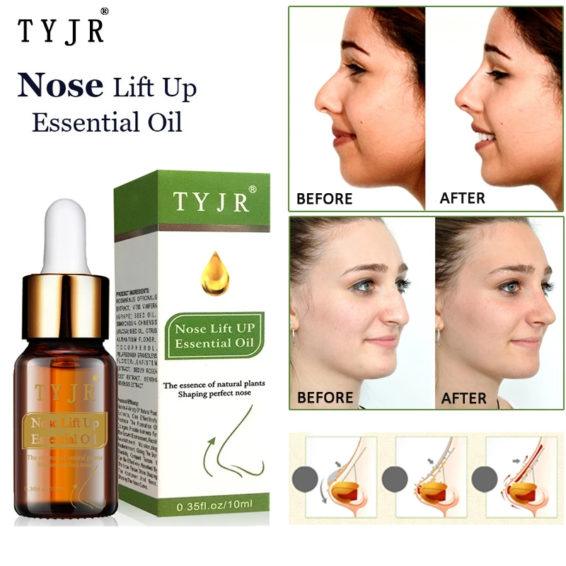 

No Surgery Nose Lift Up Essential Oil Nasal Bone Remodeling Essence Narrow Thin Nose Lifting Firming Cream
