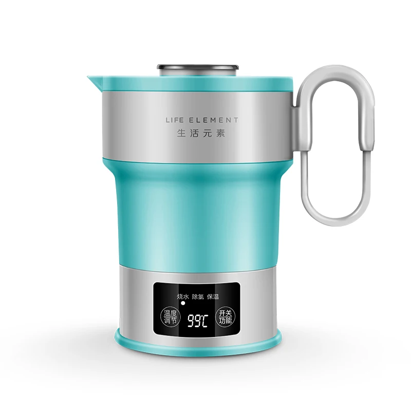 

Life Element LIFE ELEMENT Electric Heating Kettle Travel Kettle Keep Warm Portable Collapsible 220V
