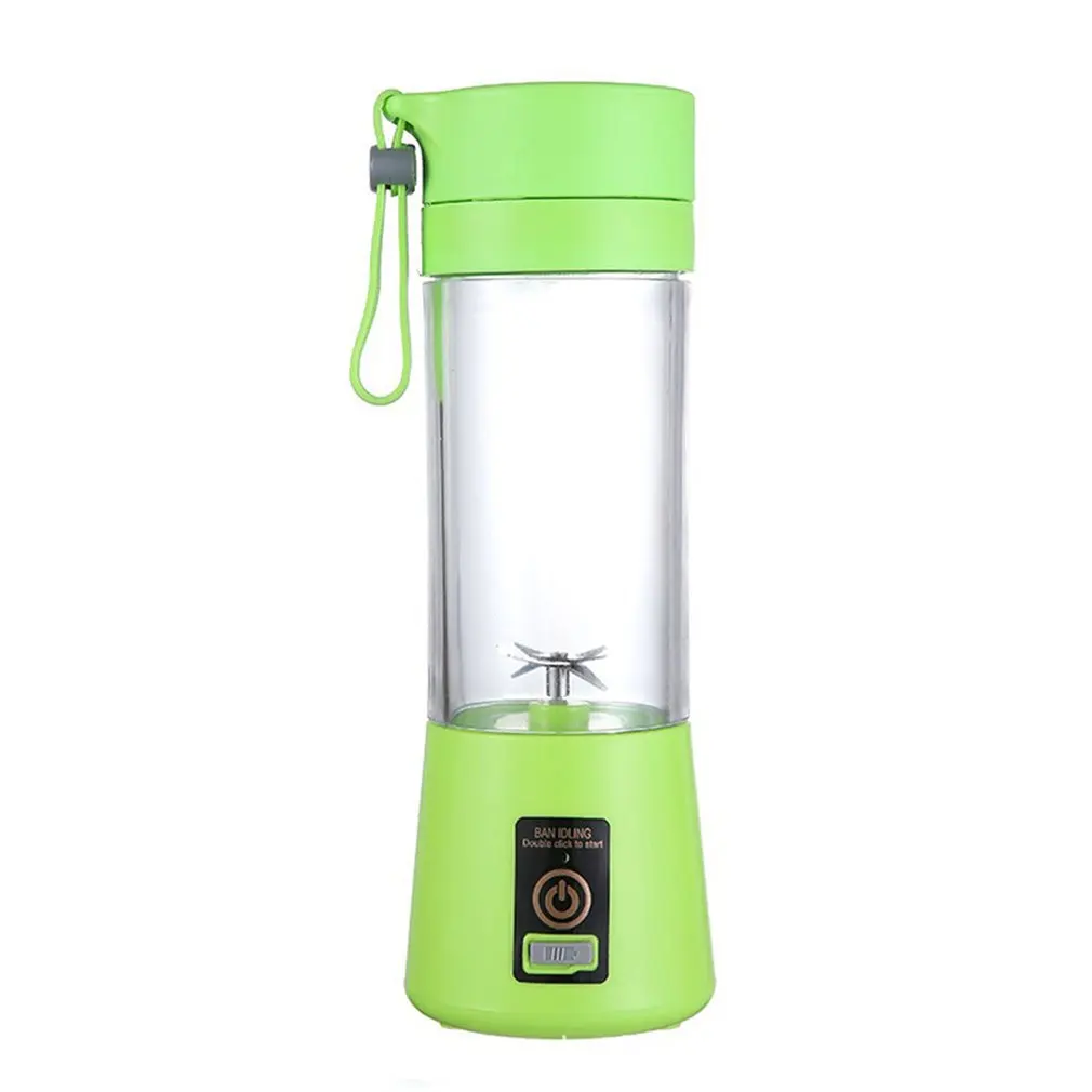 

Multifunctional Strong Power-Load Lightweight USB Electric Blender Food Smoothie Processor 6-leaf Fruit Juicer