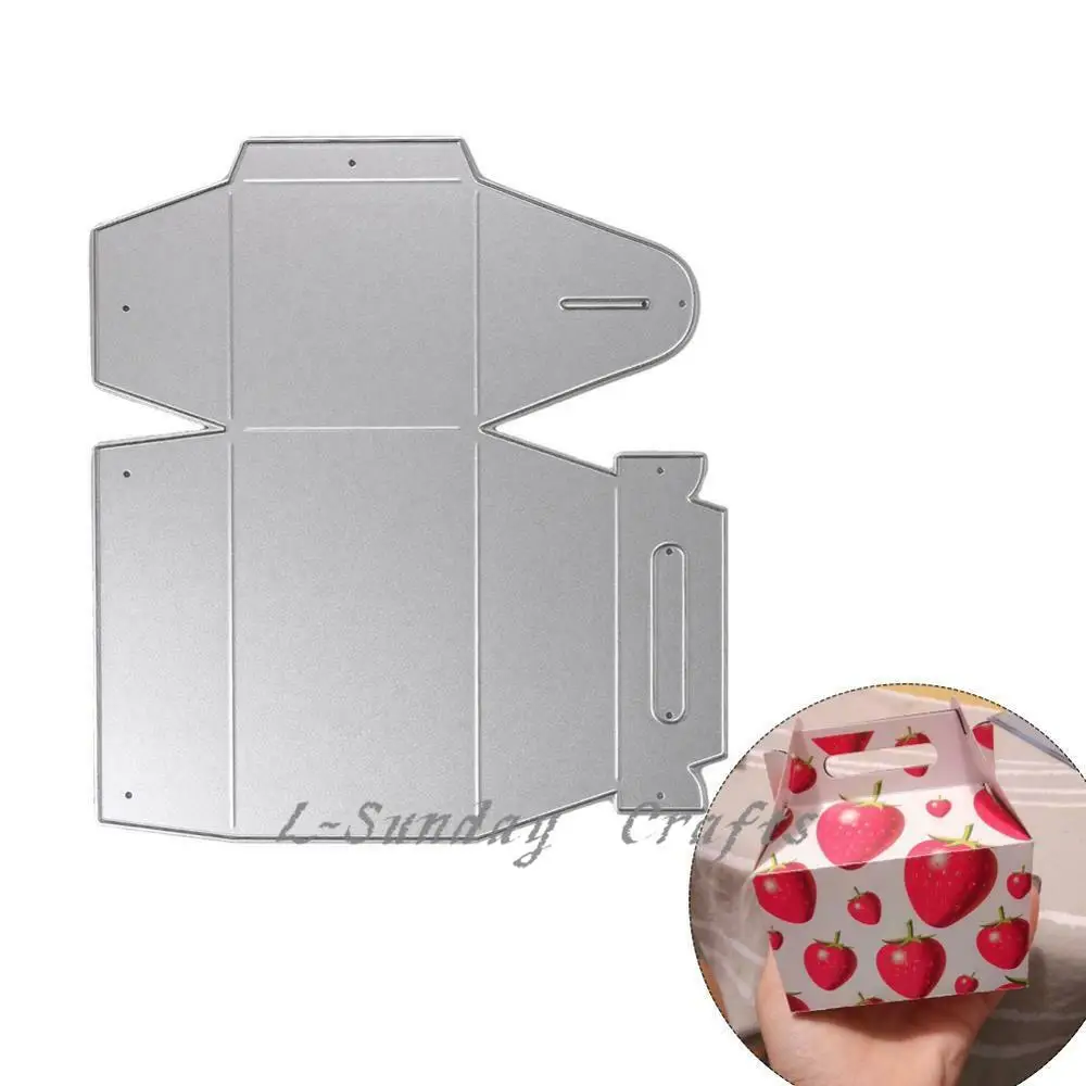 L Sunday ремесла высечки красивая подарочная коробка для конфет металлические