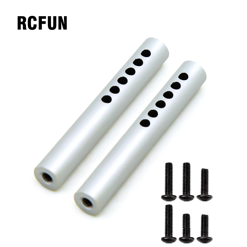 1 пара металлический бампер держатель стойка с винтами для 1/10 RC Crawler Car Axial SCX10 90046