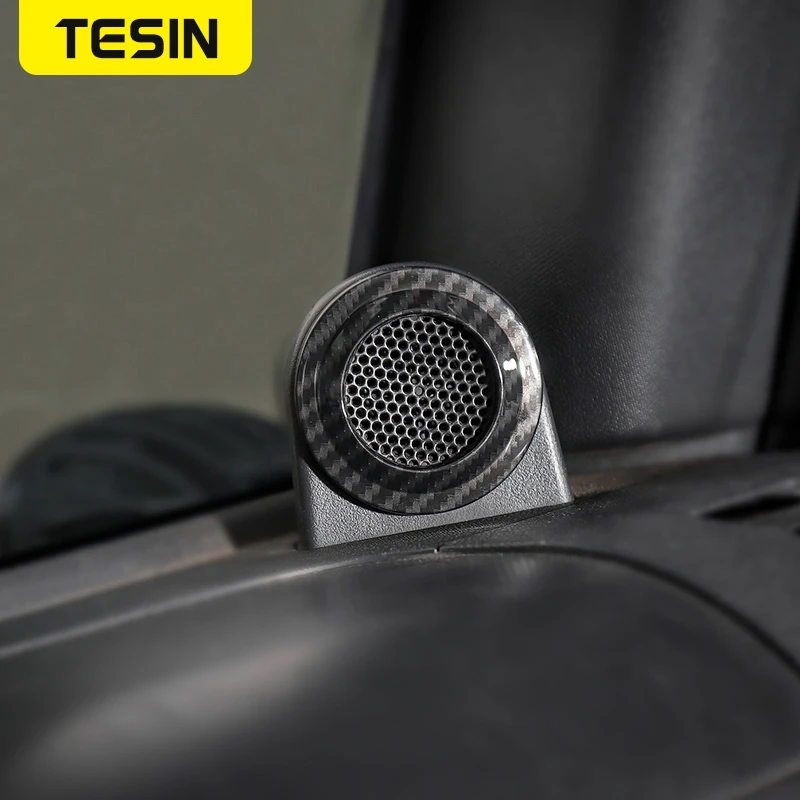 Декоративная рамка TESIN из АБС-пластика для колонки автомобиля аксессуары Jeep Wrangler