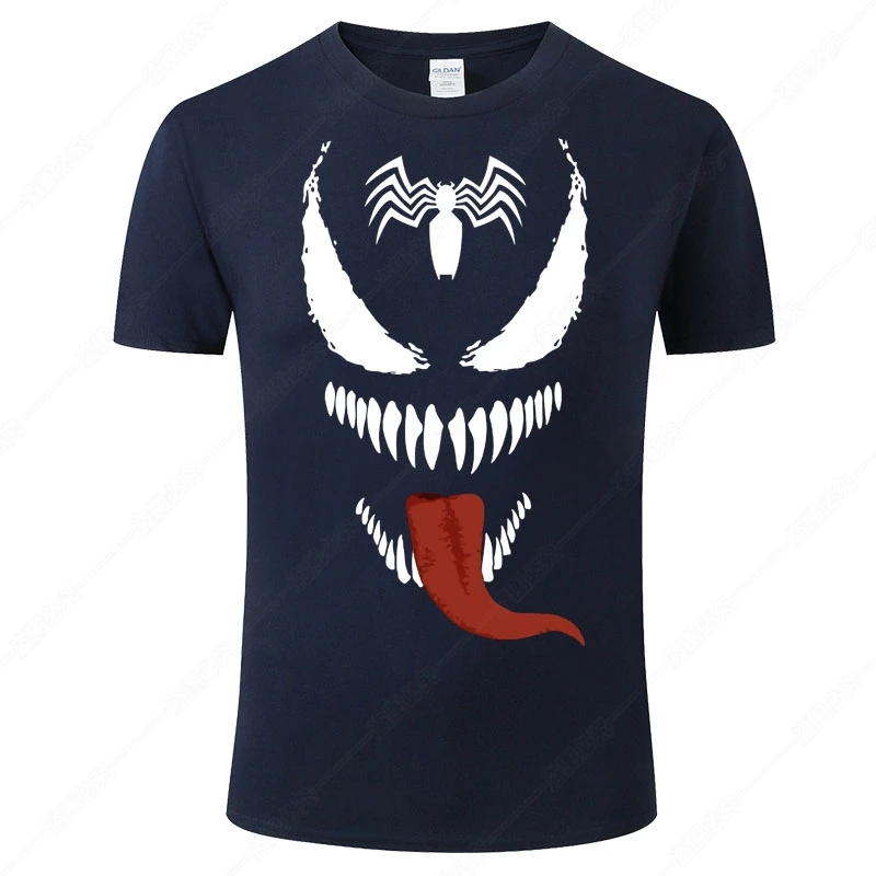

2021 New Venom T Shirt Men Women 2021 Cotton Print T-Shirt Summer Tee Cool Printed Tops Short Sleeve Shirt Unisex Clothes