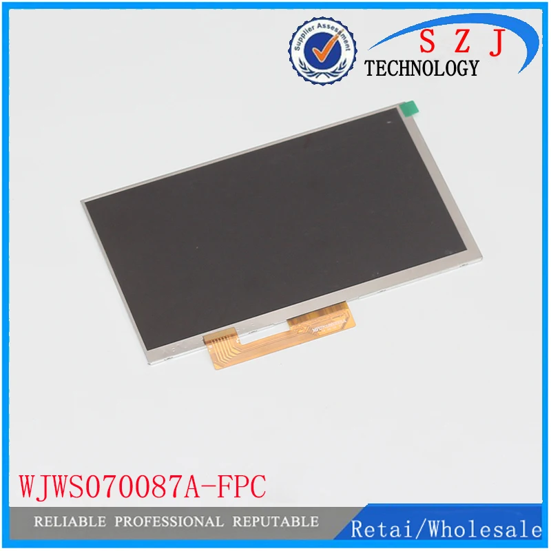 Новый 7-дюймовый ЖК-дисплей для планшета WJWS070087A WJWS070087A-FPC с фонариком 30-контактный