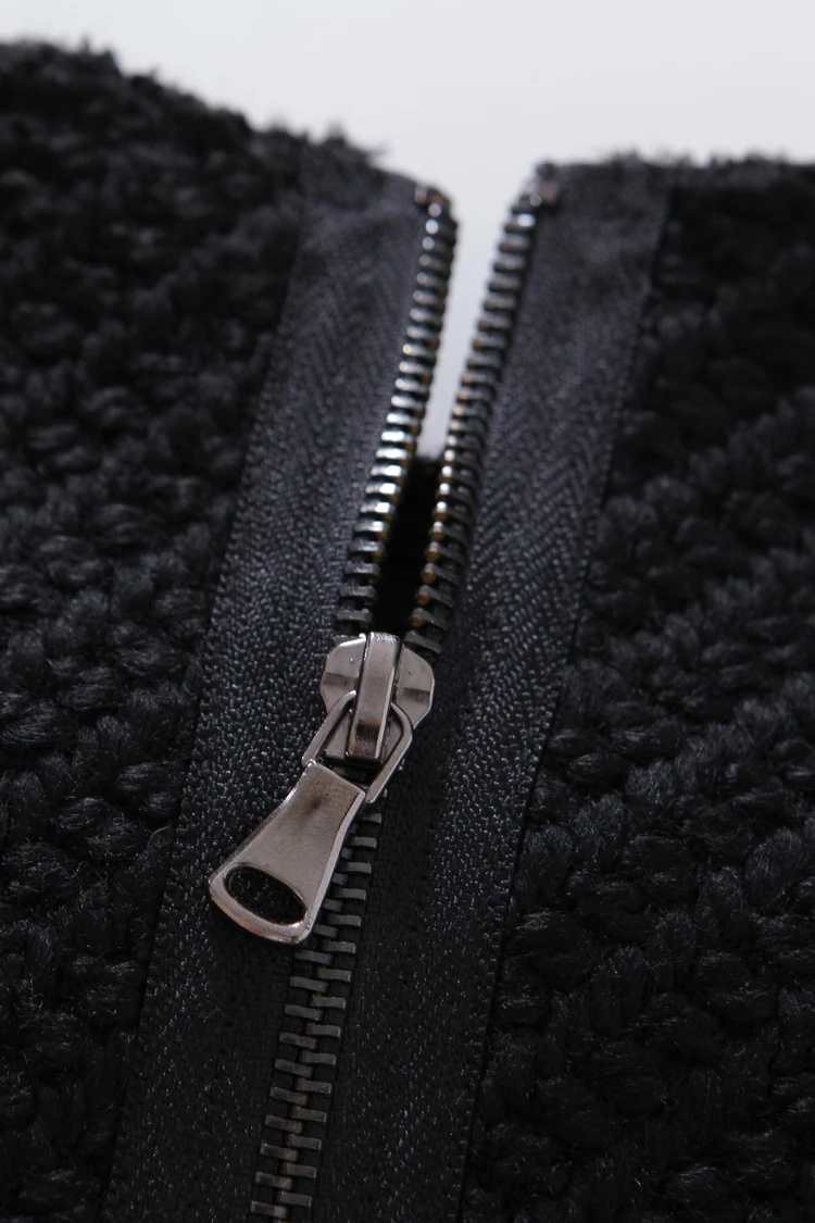 Женское твидовое платье без рукавов HAMALIEL черное Повседневное с бантом и бусинами