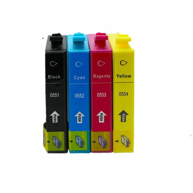 T0551 E 551 T0554 554 чернильный картридж для Stylus Photo RX420 RX425 RX520 R240 R245 Inkjer Printer|Чернильные