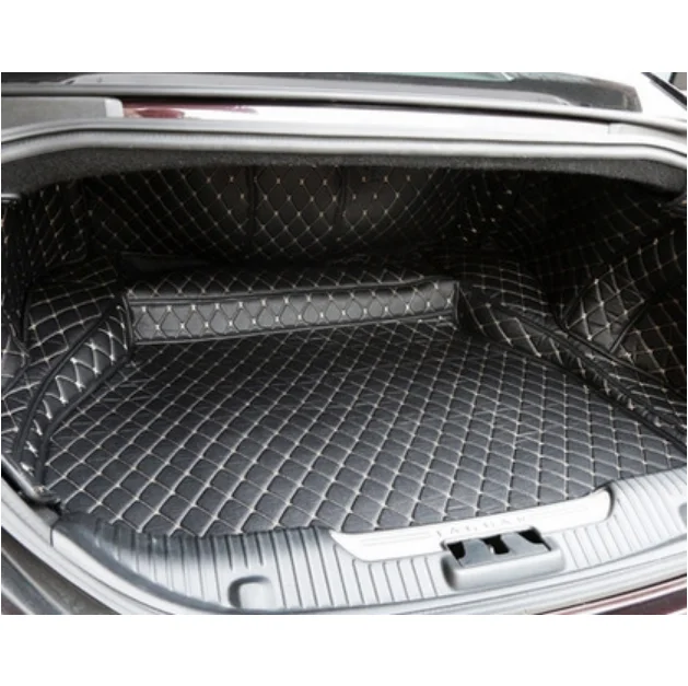 

High quality Special car trunk mats for Jaguar XJL 2016-2010 waterproof cargo liner boot carpets for Jaguar XJL 2015 styling