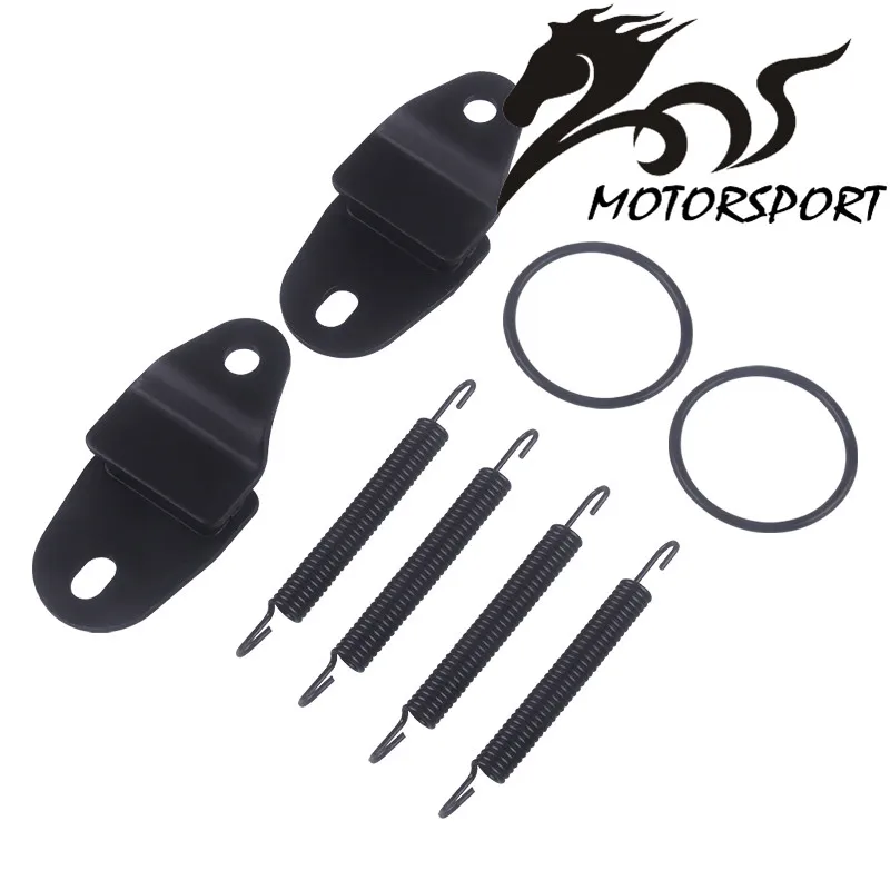 

Высокое качество выхлопной глушитель трубы оставаться крепление вешалка для Yamaha Banshee 350 YFZ350 1987-2006 2 шт