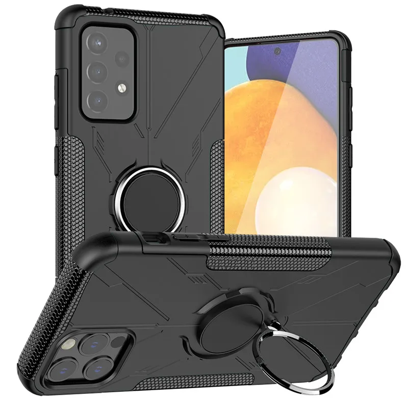 

Armor PC Cover For Samsung Galaxy A72 Case For Samsung Galaxy A72 Cover Shockproof TPU Protective Phone Bumper For Galaxy A72