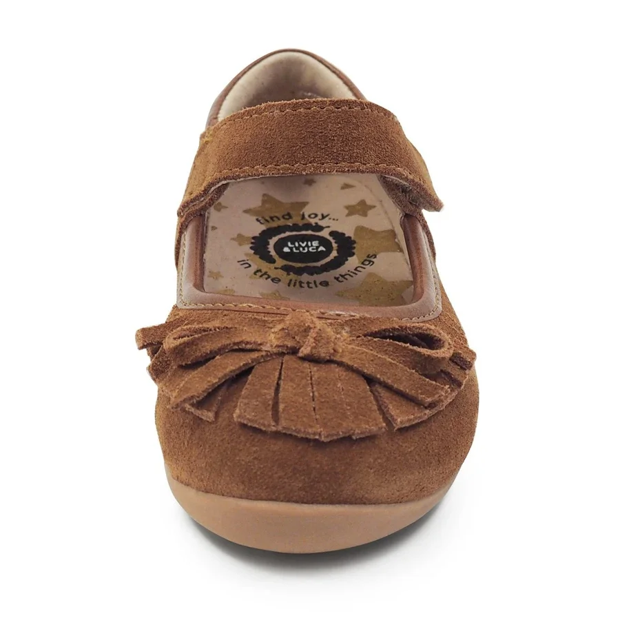 

Livie & Luca Factory WILLOW Moccasin Mary Jane Children's Shoe Perfect Design Cute Girls Barefoot Casual Sneakers 1-11 Years Old