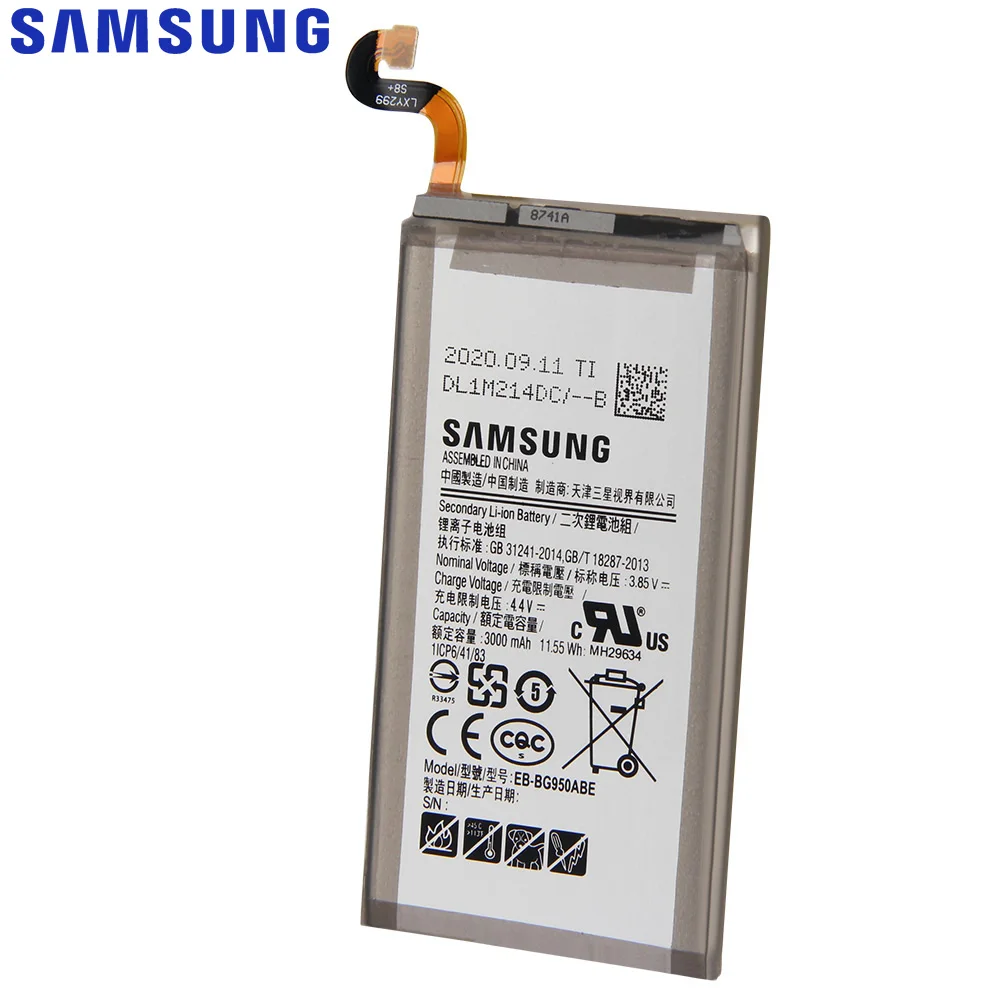 Оригинальная Аккумуляторная батарея для SAMSUNG GALAXY S8 телефон G950F G9500 G950U мечта 3000