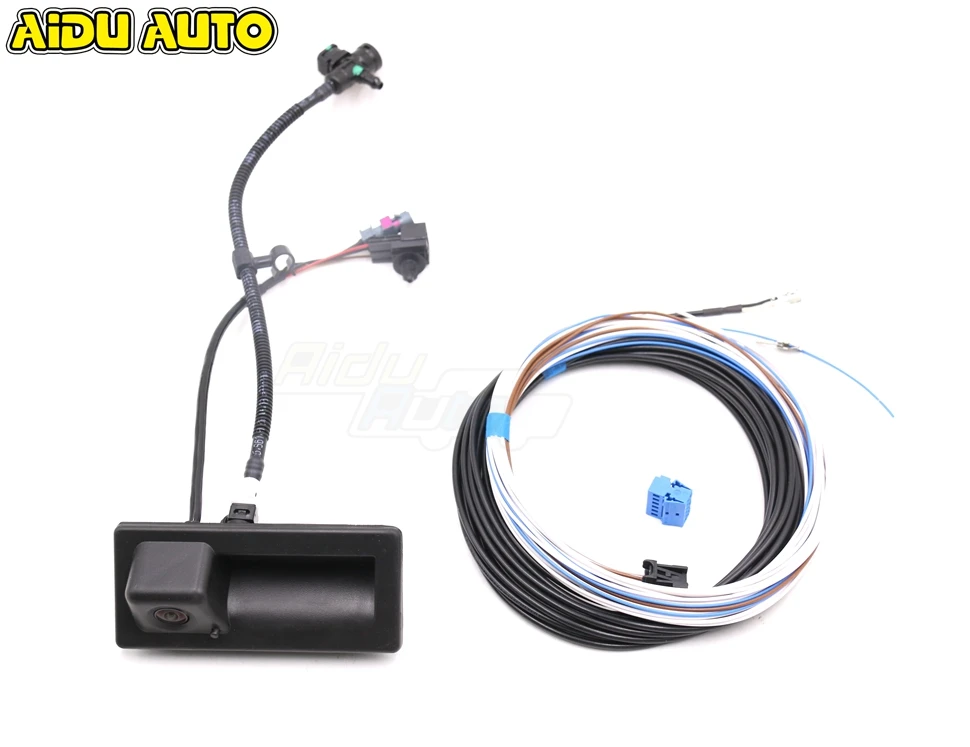 Камера заднего вида с ручкой в багажнике набор для водяной стирки нового Touran Tiguan