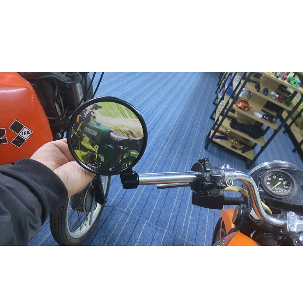 SCL Racing 1 пара Универсальные круглые задние зеркала заднего вида Зеркала бокового