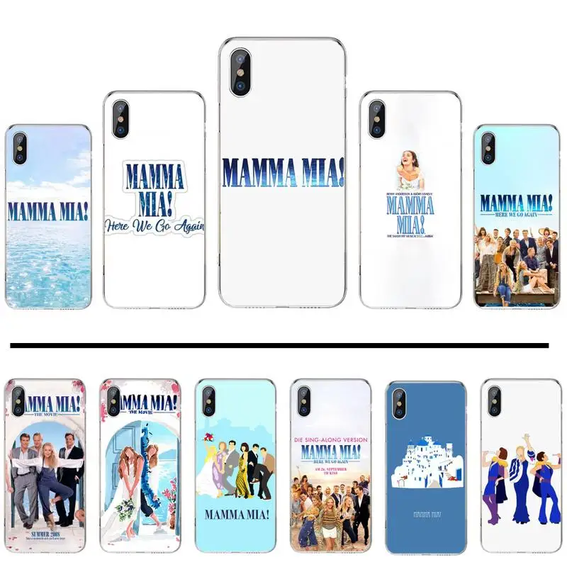 Чехол для телефона Mamma Mia iphone 12 5 5s 5c se 6 6s 7 8 plus x xs xr 11 pro max|Бамперы| |