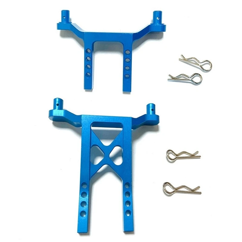 

2Pcs Metal Front and Rear Body Mounts with Body Posts for Traxxas LaTrax Teton 1/18 RC Car Upgrade Parts Accessories
