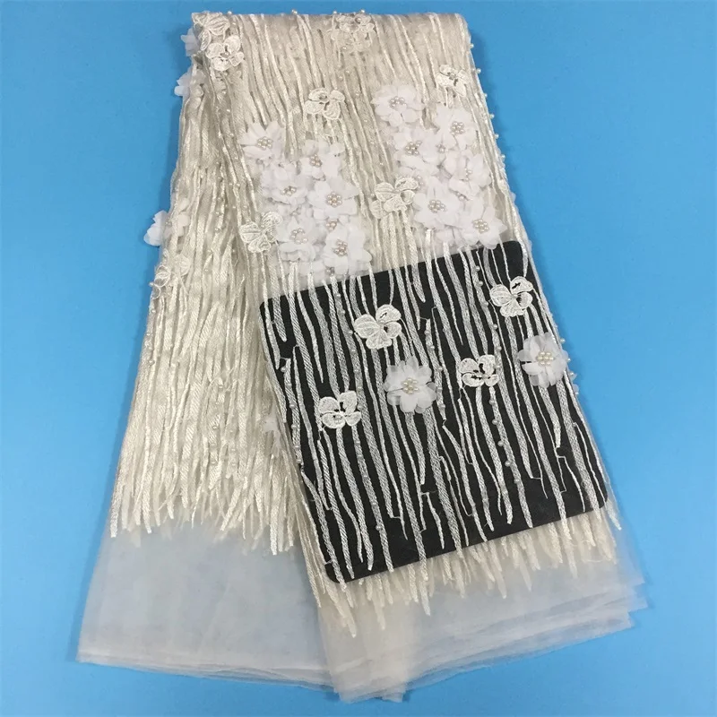 

New Design African Lace Fabric 2020 High Quality Lace African cord Lace Nigerian Lace Fabrics for Dress