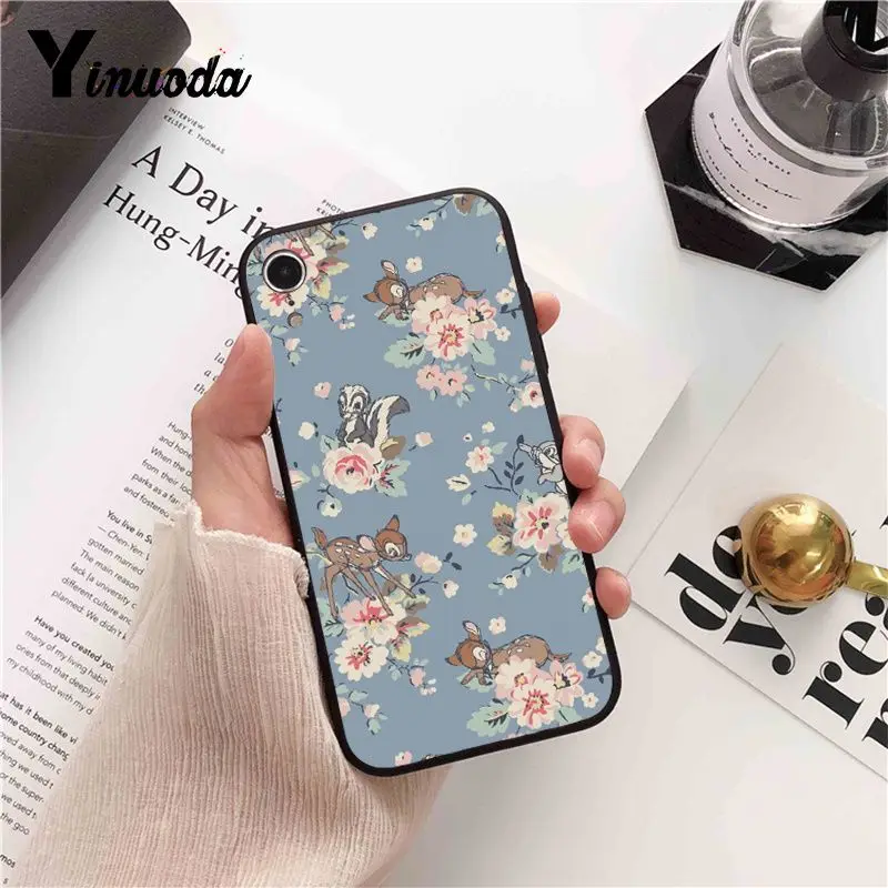 Yinuoda прекрасный Бэмби Роскошный Уникальный Дизайн чехол для телефона iPhone 11 pro XS MAX
