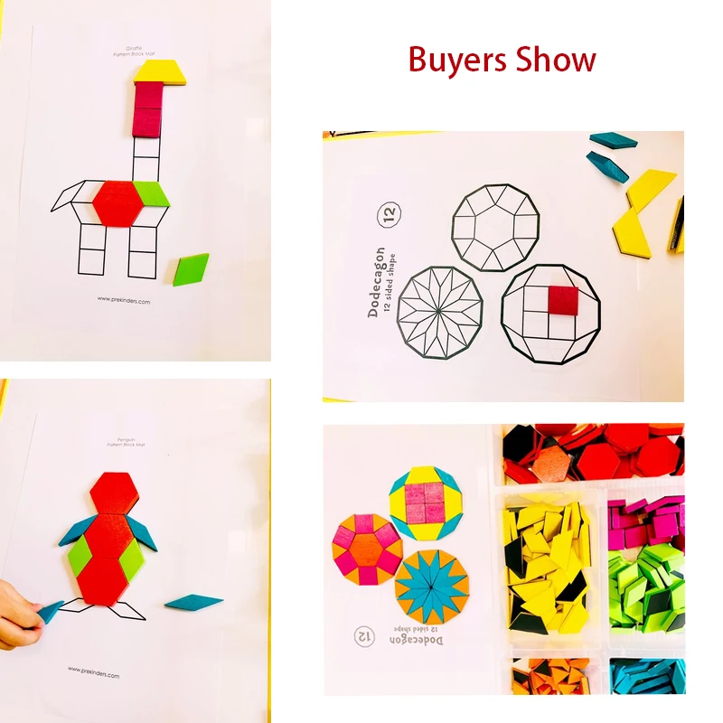 

MiDeer Color Building Blocks Geometric Shape Color Cognition Building Wooden Blocks Children Building Blocks Toy Christmas Gift